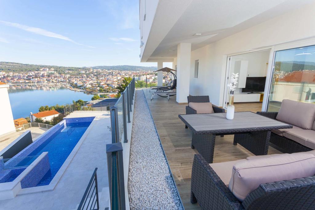 Apartment Solis Okrug Gornji Trogir Kültér fotó