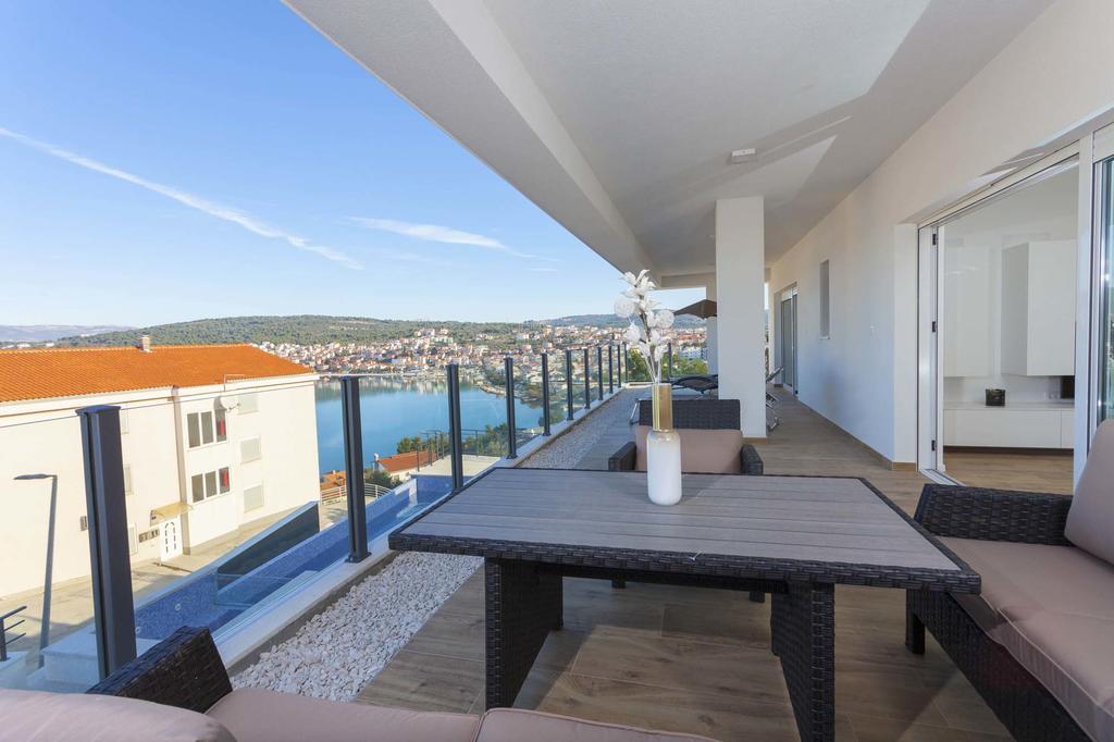 Apartment Solis Okrug Gornji Trogir Kültér fotó